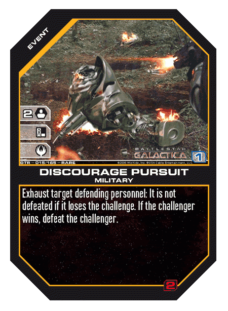 Discourage Pursuit